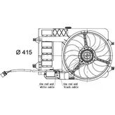Radyator Fanı Komple Mini R50 R52 R53