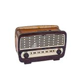 Radyo Görünümlü Ahşap Kumbara
