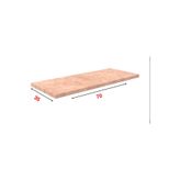 Rafburada 35X70 Cm Ham MDF Dekoratif Ahsap Raf
