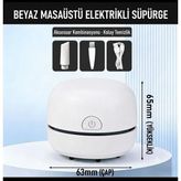 Rafta Arpag Import Masaüstü Mini USB Şarjlı Süpürge - Ahşap