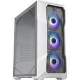 Rafta Cooler Master Masterbox TD500 V2 Beyaz Argb USB 3.2 Tempered Glass Atx Mid Tower Kasa - 130 W