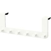 Rafta Ikea 2 x Enudden 6 Askı, Çelik Kapı Askısı, Beyaz - 00 Bordo