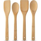 Rafta Ivory BMB-110 Ahşap Bambu Kaşık ve Spatula Seti 4 Parça