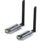 Rafta Livx Edup Kablosuz HDMI Sistemi 5.8g 150 Metre Menzil Kesintisiz Akış EH-WD9910 - Adaçayı Yeşili