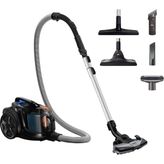 Rafta Philips Marathon Daily Torbasiz Elektrikli Süpürge, 750W, Powercyclone 8, Alerji Kilit Sistemi, Allergy H13 Filtre, Carpetclean Başlık, XB7150/07 - Ahşap