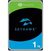 Rafta Seagate Skyhawk, 1 Tb, Dahili Sabit Disk, 3,5" Sata 6 Gb/s, 256 MB Önbellek, Dvr Nvr Gözetleme Sistemi Için, Video Depolama Için, 3 Yil Dahili Rescue Services (ST1000VX013)