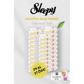 Rafta Sleepy Sensitive 90' Lı Islak Mendil 29 Al 27 Öde Hediyeli