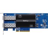 Rafta Synology E10G30-F2 Çift Bağlantı Noktalı 10GBE Sfp+ Synology Sistemleri Için Eklenti Kartı - Beyaz