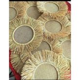 Rafya Supla Adet 2 - 10 x 10 cm - Ahşap