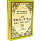 Rahle Boy Açık Yeşil Üçlü Kuranı Kerim