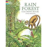 Rain Forest: Coloring Book