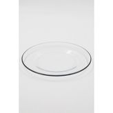Rakle Pure Black 4'lü Pasta Tabağı Seti 19 cm - Şeffaf