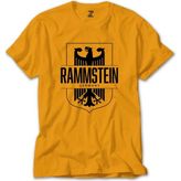 Rammstein Germany Sarı Tişört Liyada - XL