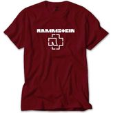 Rammstein Logo 2 Kırmızı Tişört Liyada - 2XL