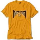 Rammstein Wall Sarı Tişört Liyada - 5XL