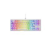 Rampage Claw Type-C TKL Switch Mekanik Beyaz Oyuncu Klavyesi