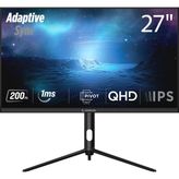Rampage Glacier GL27R200Q 27 inç 200Hz 1ms 2K Pivot Oyuncu Monitörü