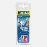 Rapid Perçin 3,2x8 mm Paslanmaz 50 Adet Matkap Ucu