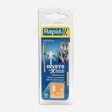 Rapid Perçin 4x12 mm Paslanmaz 50 Adet Matkap Ucu