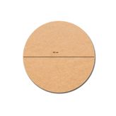 Rapithwin 1 Adet 45 Cm Çap 3 Mm (2.7 MM) Ham Mdf Daire Plaka Supla Tabanı