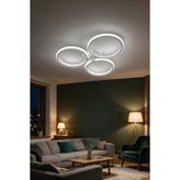 Rarossa Cemra LED Plafonyer Avize Beyaz Işık