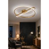 Rarossa Nera LED Plafonyer Avize Beyaz Işık