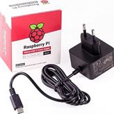 Raspberry 4596 Pi - Raspberry Pi 4 Model B, USB-C, 5.1V, 3A için resmi güç kaynağı