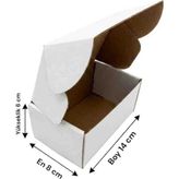 Rass 8×14×6 cm 20 Adet E-Ticaret Karton Kutu (Beyaz)