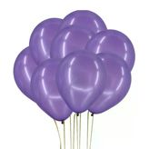 Rasyonel Metalik Balon Mor - 15 adet