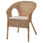 Rattan Koltuk, Rattan-Bambu, Minderli