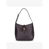 Ravello Cimbrone Espresso Brown Leather Shoulder Bag / Deri Omuz Çantası