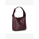 Ravello Cimbrone Merlot Burgundy Leather Shoulder Bag / Deri Omuz Çantası