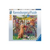 Ravensburger 500 Parça Puzzle Bahçede Köpekler