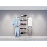 Ravéon Askılık Mağaza Raf Sistemi Butik Rafı Stand Giyinme Odası 180*200 - Beyaz