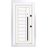 Rawdoor Kompozit Seri 6004 Sol Yön Çelik Kapı Beyaz