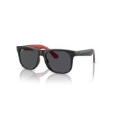 Ray-Ban Junior Justin Marvel Miles Morales RJ 9069S 716687 48 Siyah-Kırmızı Çocuk Güneş Gözlüğü