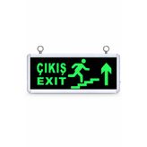 RBR Acil Durum Kitli Exit Çıkış Yönlendirme Aydınlatma Armatürü Işıklı Tabela Sistemi
