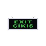 RBR Exit Yazılı Acil Durum Kitli Aydınlatma Ve Yönlendirme Armatürü Levhası