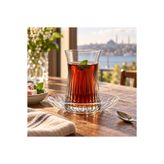 RCR Timeless Çay Bardağı Seti 140 ml Şeffaf