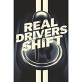 Real Drivers Shift Journal: Manual Transmission Blank Lined Notebook Makes a Great Gift 6x9" 110 Pages