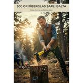 Realmax 500 Gr Fiberglas Saplı Balta