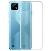 Realme C21 Lüx Şeffaf Silikon Kılıf