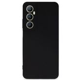 Realme C65 Kılıf First Silikon - Siyah