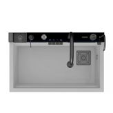 Realstone Viktoria Akıllı Granit Evye - Beyaz