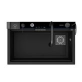 Realstone Viktoria Akıllı Granit Evye - Siyah