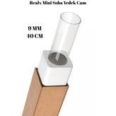 Realx Mini Sobası Yedek Cam