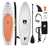 Rebuwo Stand Up Paddle Board - Siyah Beyaz