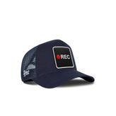 Rec Logolu Lacivert Trucker Şapka