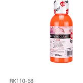 Red apple Kumaş Boyası 100 gr Neon Turuncu