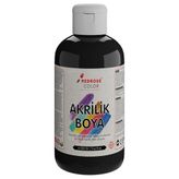 Red Rose Siyah Akrilik Boya 250 gr
